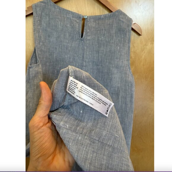 Eileen Fisher - Linen A-Line Dress - Picture 5 of 5